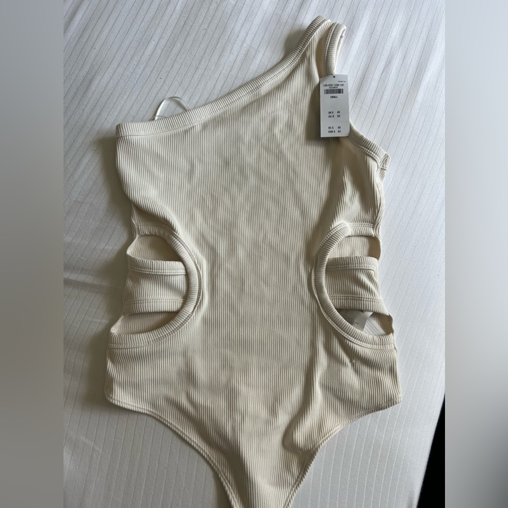 One Shoulder Bodysuit from Abercrombie